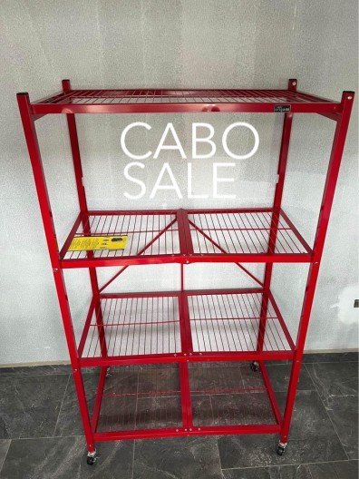Foldable metal shelf rack in Cabo (Origami)
