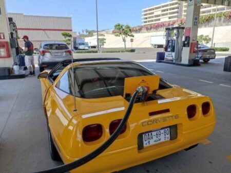 Yellow Corvette for sale in Los Cabos